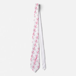 Breast Cancer I Wear Pink For My Granddaughter Tie