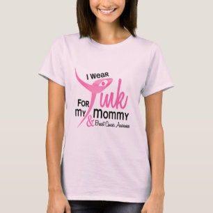 BREAST CANCER I Wear Pink For My Mummy 41 T-Shirt