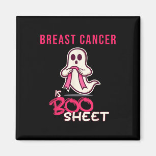 Breast Cancer Is Boo Sheet Awareness Month  Magnet