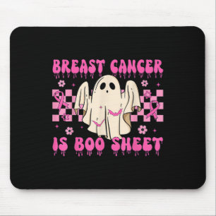 Breast Cancer Is Boo Sheet Breast Cancer Awareness Mouse Mat