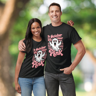 Breast Cancer is Boo Sheet - Funny Halloween Ghost T-Shirt