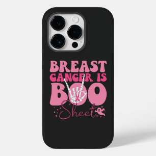 Breast Cancer is Boo Sheet Halloween Breast Cancer Case-Mate iPhone 14 Pro Case