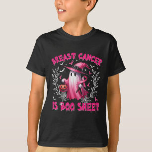 Breast Cancer Is Boo Sheet Halloween Breast Cancer T-Shirt