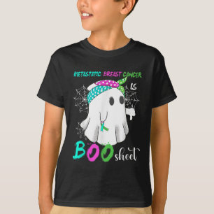 Breast Cancer Is Boo Sheet Halloween Costume T-Shirt
