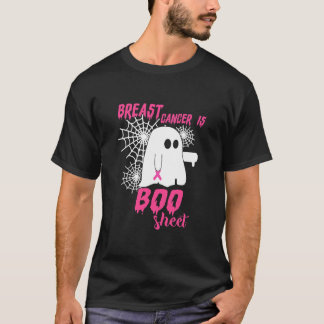 Breast cancer Is Boo Sheet Halloween T-Shirt