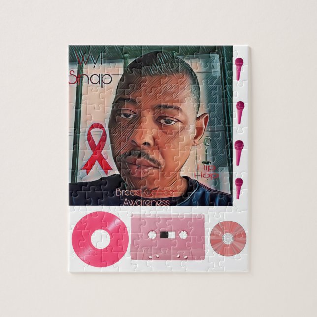 Breast Cancer Jigsaw Puzzle (Vertical)