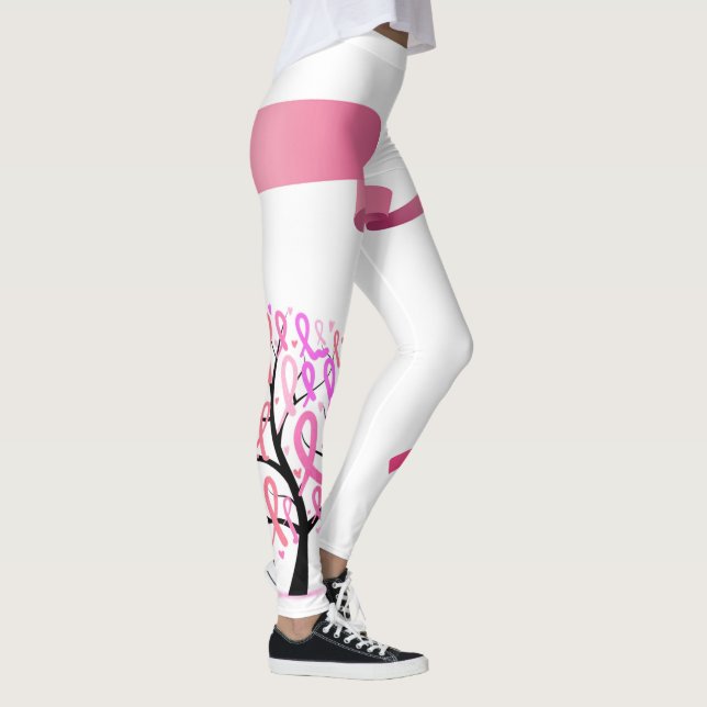 Breast Cancer Leggings (Right)