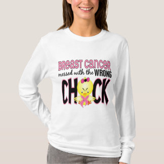Breast Cancer Messed With The Wrong Chick T-Shirt