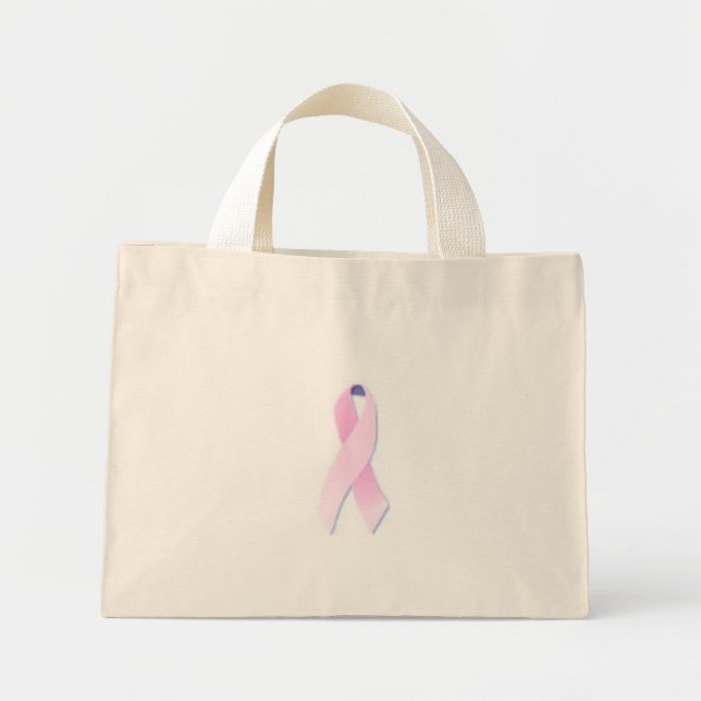 breast cancer mini tote bag (Front)