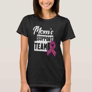 Breast Cancer Mum Support Pink Ribbon Breast T-Shirt