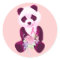 Breast Cancer Panda Bear