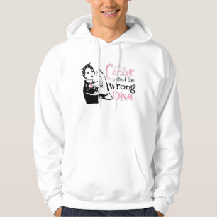 Breast Cancer Picked The Wrong Diva Hoodie