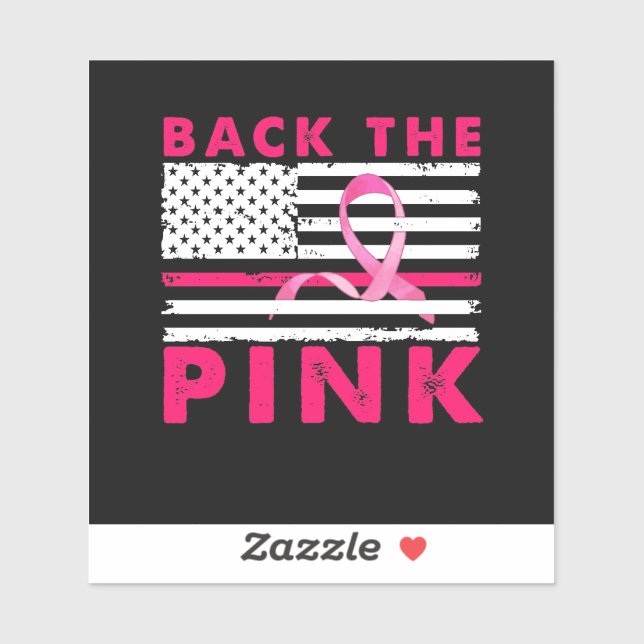 Breast Cancer Pink Flag (Sheet)