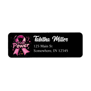Breast Cancer Pink Power Return Address