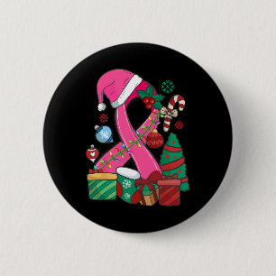 Breast Cancer Pink Ribbon Breast Cancer Awareness 6 Cm Round Badge