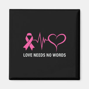 Breast Cancer Pink Ribbon Cancer Awareness Magnet