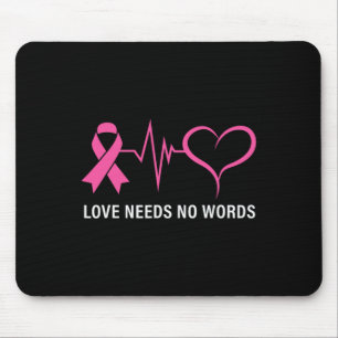 Breast Cancer Pink Ribbon Cancer Awareness Mouse Mat