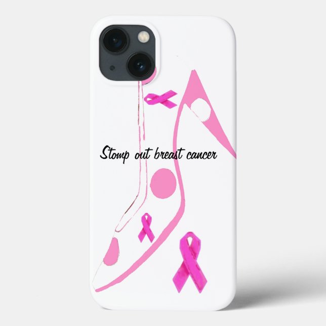 Breast Cancer Pink Ribbon Case-Mate iPhone Case (Back)