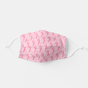 Breast Cancer Pink Ribbon Cloth Face Mask