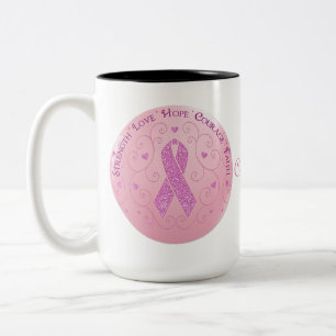 Breast Cancer Pink Ribbon Mug