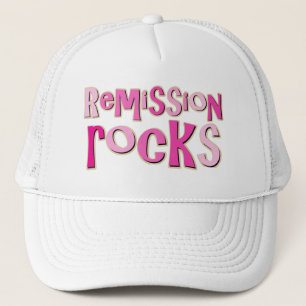 Breast Cancer Remission Rocks Trucker Hat