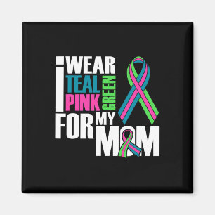 Breast Cancer Ribbon For Mum Cancer Awareness Magnet
