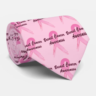 Breast Cancer Ribbon of Hope Tie