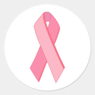 Breast Cancer Ribbon Original design! Classic Round Sticker
