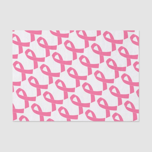 breast-cancer-ribbon tissue paper (Front)