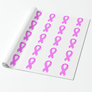 Breast Cancer Ribbon Wrapping Paper
