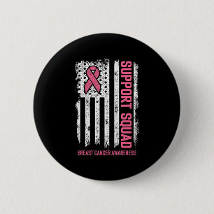 Breast Cancer Shirts Support Squad Breast Cancer A 6 Cm Round Badge