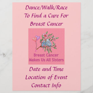 Breast Cancer Sisters Flyer