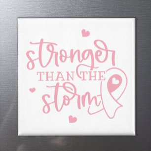 Breast Cancer Stronger than the Storm Magnet