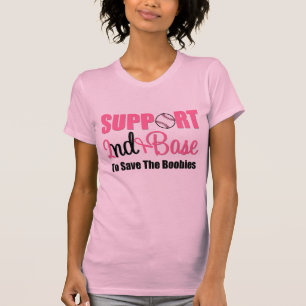 Breast Cancer Support 2nd Base T-Shirt