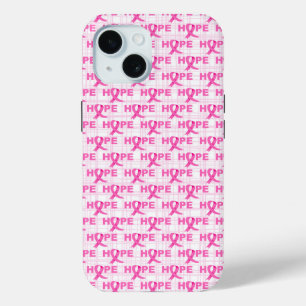 BREAST CANCER SUPPORT & AWARENESS iPhone 15 CASE