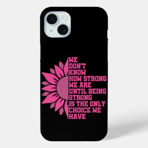 BREAST CANCER SUPPORT & AWARENESS iPhone 15 MINI CASE