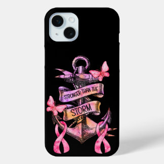 BREAST CANCER SUPPORT & AWARENESS iPhone 15 MINI CASE