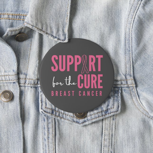 breast cancer. support for the cure. Button (In Situ)