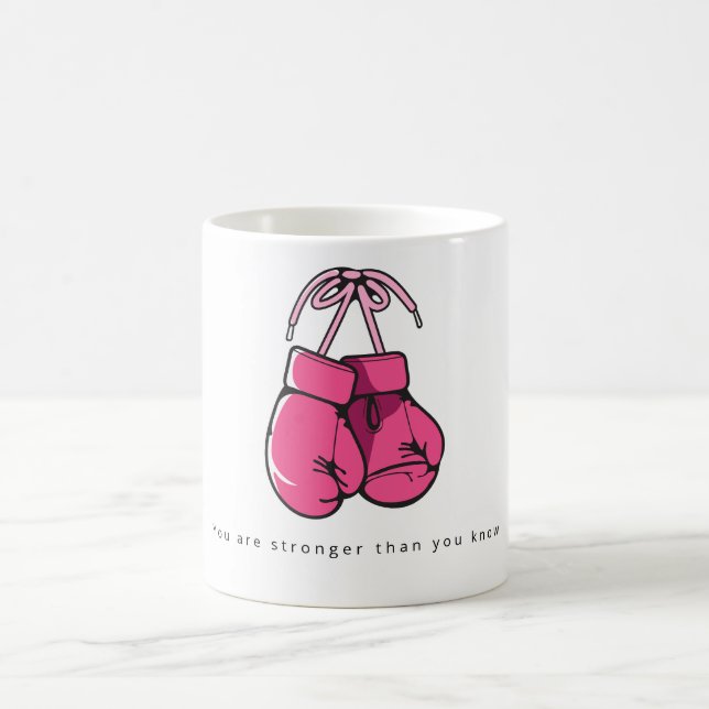 Breast Cancer Support Gifts Cancer Women Get Well  Coffee Mug (Center)
