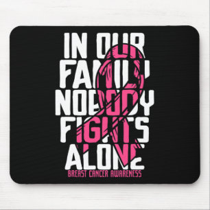 Breast Cancer Support Pink Family Breast Cancer Aw Mouse Mat