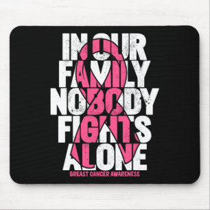 Breast Cancer Support Pink Family Breast Cancer Aw Mouse Mat