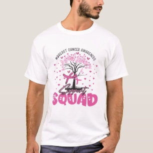 Breast Cancer Support Squad Breast Cancer Survivor T-Shirt