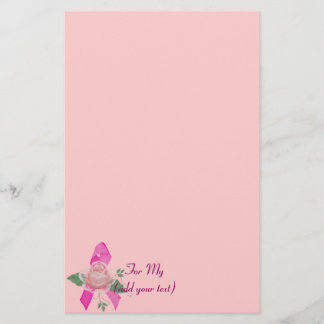Breast Cancer Support Stationery