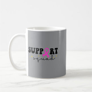 Breast Cancer Support Team Breast Cancer Awareness Coffee Mug