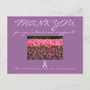 Breast Cancer Support "Thank You" Card