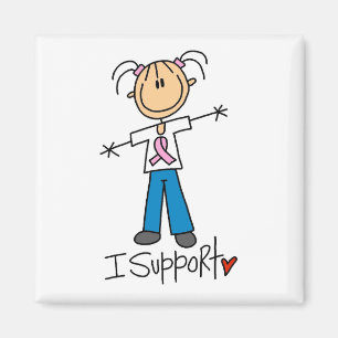 Breast Cancer Support Tshirts and Gifts Magnet