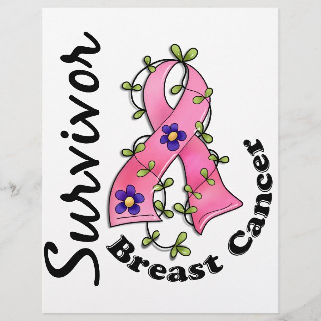 Breast Cancer Survivor 15 Flyer (Front)