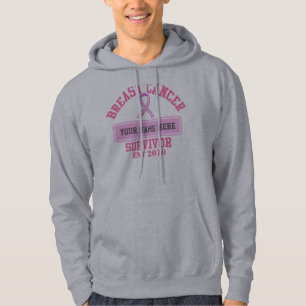 Breast Cancer Survivor ($44.95) PERSONALIZE IT! Hoodie