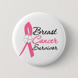 Breast Cancer Survivor 6 Cm Round Badge
