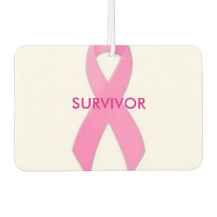 Breast Cancer Survivor Air Freshner Car Air Freshener